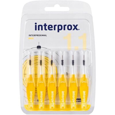 Vitis Interprox Mini 6 unités - Brossette interdentaire - Publicité Vitis Interprox Mini 6 unités - Brossette interdentaire - Publicité