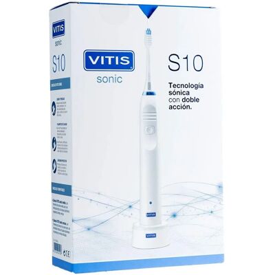 Vitis Sonic S10 Elektrische Zahnbürste - Schalltechnologie für effektive Plaque-Entfernung Vitis Sonic S10 Elektrische Zahnbürste - Schalltechnologie für effektive Plaque-Entfernung