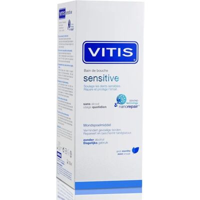 Vitis Sensitive Mundspülung - Zahnsensitivität - 500ml Vitis Sensitive Mundspülung - Zahnsensitivität - 500ml
