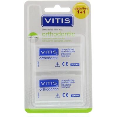 Vitis Orthodontic Wax - Bescherming en Pijnverlichting Vitis Orthodontic Wax - Bescherming en Pijnverlichting