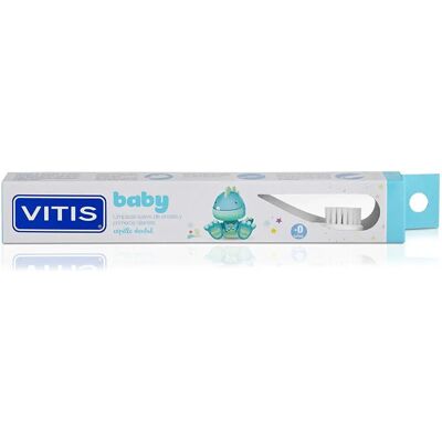 Cepillo de Dientes Vitis Baby - 0 Años - Cuidado Suave para Bebés Cepillo de Dientes Vitis Baby - 0 Años - Cuidado Suave para Bebés