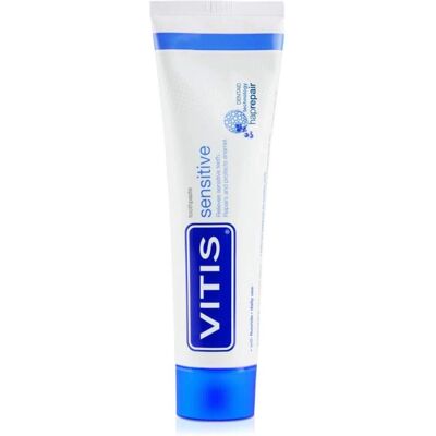 Dentifrice Vitis Sensitive - Réparer & Protéger - 100ml - Publicité Dentifrice Vitis Sensitive - Réparer & Protéger - 100ml - Publicité