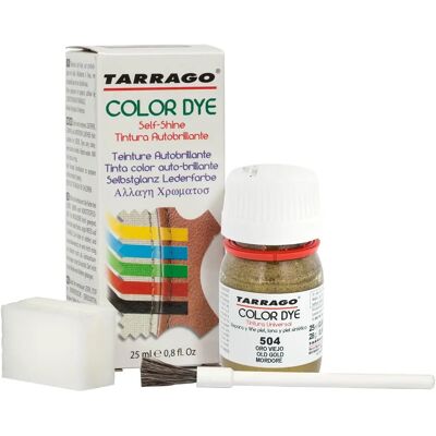 Tarrago Leder- und Canvas-Farbe - Oro viejo - Hohe Deckkraft Tarrago Leder- und Canvas-Farbe - Oro viejo - Hohe Deckkraft