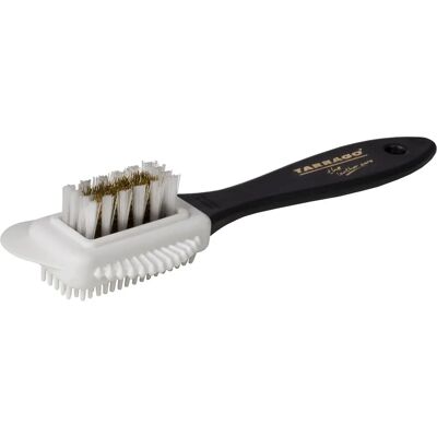 Brosse Tarrago Cuir Suède - Outil de Nettoyage de Chaussures - Publicité Brosse Tarrago Cuir Suède - Outil de Nettoyage de Chaussures - Publicité