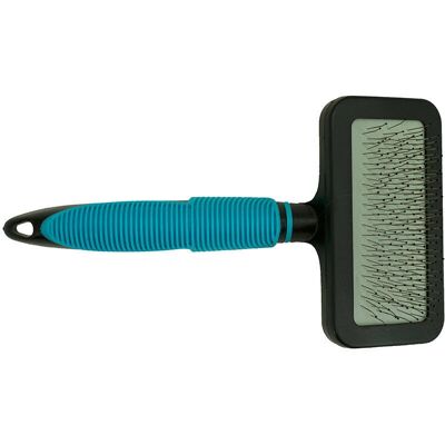 Nayeco Blaue Hund- & Katzenbürste - Weiche Borsten, Ergonomisch, Mehrgrößen Nayeco Blaue Hund- & Katzenbürste - Weiche Borsten, Ergonomisch, Mehrgrößen