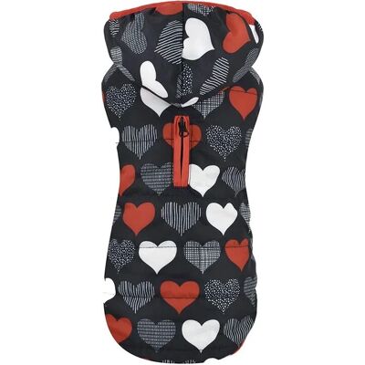 Nayeco Veste pour Chien Dark Love - Imperméable, Ajustable, Tailles variées - Publicité Nayeco Veste pour Chien Dark Love - Imperméable, Ajustable, Tailles variées - Publicité