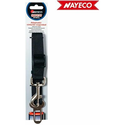 Nayeco Sicherheitsgurt-Adapter - Schwarz - Haustier-Reiseschutz - 20mm Nayeco Sicherheitsgurt-Adapter - Schwarz - Haustier-Reiseschutz - 20mm