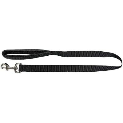 Nayeco Hundeleine - 80cm Schwarz Komfort Nylon Nayeco Hundeleine - 80cm Schwarz Komfort Nylon