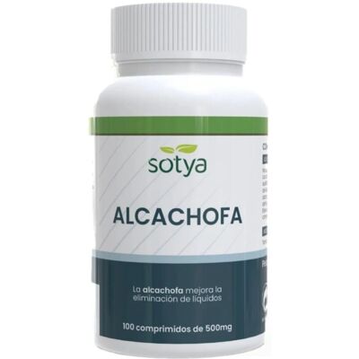 Sotya Alcachofra - 100 Comprimidos - Suplemento Alimentar Sotya Alcachofra - 100 Comprimidos - Suplemento Alimentar