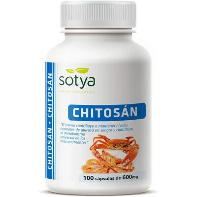 Suplemento de Sotya Chitosan 450Mg - 100 Cápsulas Suplemento de Sotya Chitosan 450Mg - 100 Cápsulas