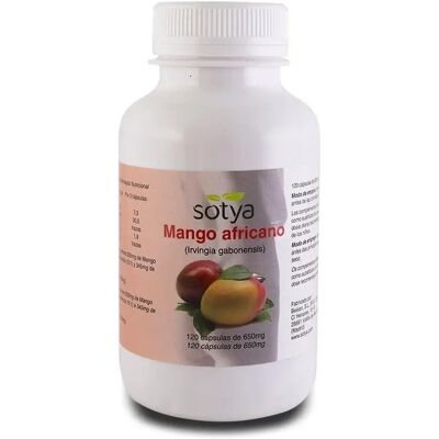 Sotya Mango Africano 120 Vcaps - Complément alimentaire - Publicité Sotya Mango Africano 120 Vcaps - Complément alimentaire - Publicité