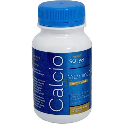 Sotya Calcium D3 100 Tabletten - Nahrungsergänzungsmittel Sotya Calcium D3 100 Tabletten - Nahrungsergänzungsmittel