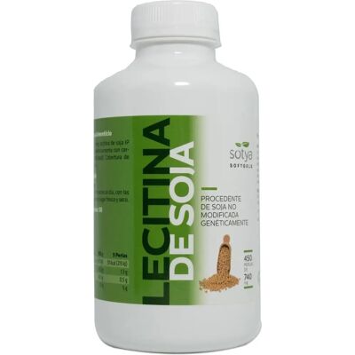 Lecitina de soja 450 perlas - Suplemento alimentar Lecitina de soja 450 perlas - Suplemento alimentar