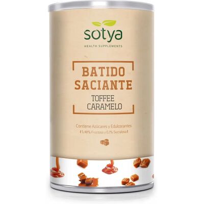 Batido de substituição de refeição de toffee e caramelo Sotya 550g Batido de substituição de refeição de toffee e caramelo Sotya 550g