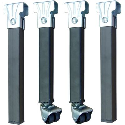 SUMINISTROS JAIZKIBEL Modell 81401 - Bettrahmen mit Rädern - Set aus 4 Beinen SUMINISTROS JAIZKIBEL Modell 81401 - Bettrahmen mit Rädern - Set aus 4 Beinen