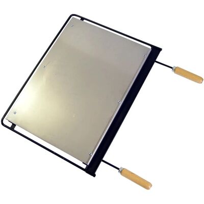 Imex El Zorro Piastra per barbecue in acciaio inox - 43,5x40cm Imex El Zorro Piastra per barbecue in acciaio inox - 43,5x40cm