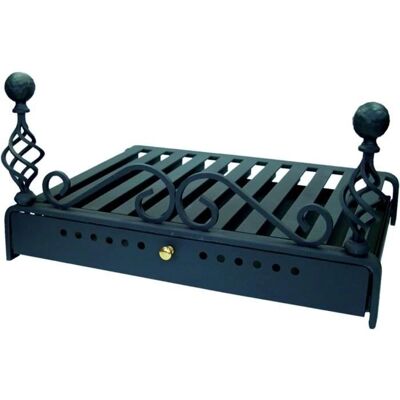 IMEX EL ZORRO Imex-10919 Czarny żeliwny grill kominek z szufladą IMEX EL ZORRO Imex-10919 Czarny żeliwny grill kominek z szufladą