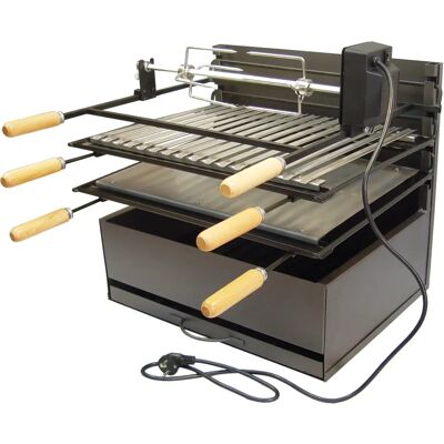 Kit de Parrilla en Acero Inoxidable Imex El Zorro - 70x40x50cm Kit de Parrilla en Acero Inoxidable Imex El Zorro - 70x40x50cm