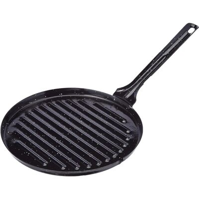 Imex El Zorro 24 cm okrągła grillowa patelnia z rączką Imex El Zorro 24 cm okrągła grillowa patelnia z rączką