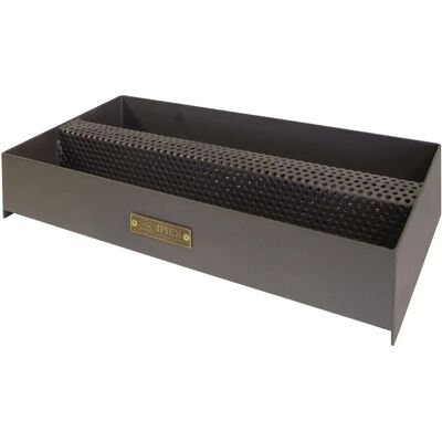 Imex El Zorro - Pellet Burner Basket - Fixed Central Separator - 49x25x10cm Imex El Zorro - Pellet Burner Basket - Fixed Central Separator - 49x25x10cm