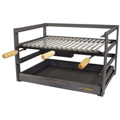 IMEX EL ZORRO 71477 - Cajón de barbacoa con parrilla - 46x41x35 cm IMEX EL ZORRO 71477 - Cajón de barbacoa con parrilla - 46x41x35 cm