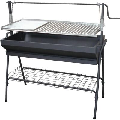 IMEX EL ZORRO 71764 Griglia compatta con piastra e sollevatore - Barbecue IMEX EL ZORRO 71764 Griglia compatta con piastra e sollevatore - Barbecue