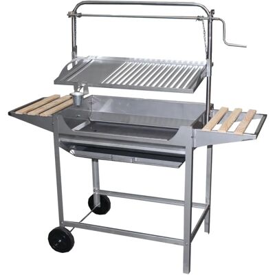 IMEX EL ZORRO 71767 Rozsdamentes acél grill és pánnával - Grillszett IMEX EL ZORRO 71767 Rozsdamentes acél grill és pánnával - Grillszett