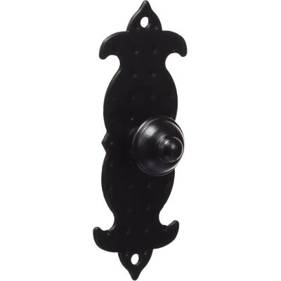Imex el zorro Zwarte Deurgreep - 95x35mm - Deurgreep met plaat Imex el zorro Zwarte Deurgreep - 95x35mm - Deurgreep met plaat