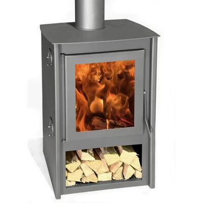 Estufa de leña Eco Bayonne Premium Juan Panadero - 8 kW Estufa de leña Eco Bayonne Premium Juan Panadero - 8 kW