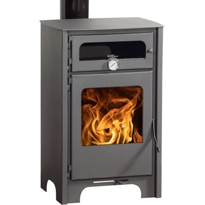 Estufa de Leña Eco Firenze - 7,4kW, Diseño Contemporáneo Estufa de Leña Eco Firenze - 7,4kW, Diseño Contemporáneo