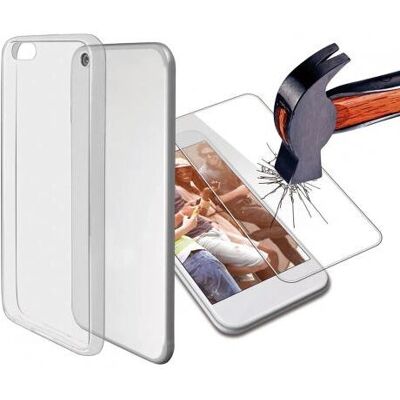 Ksix B0936PACK00 Coque Transparent pour iPhone 7/8 Plus - Étui Mobile - Publicité Ksix B0936PACK00 Coque Transparent pour iPhone 7/8 Plus - Étui Mobile - Publicité