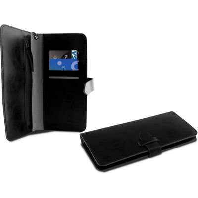 Estuche carteira KSIX BXFU14T5.5N - Smartphone 5,5" Proteção Estuche carteira KSIX BXFU14T5.5N - Smartphone 5,5" Proteção