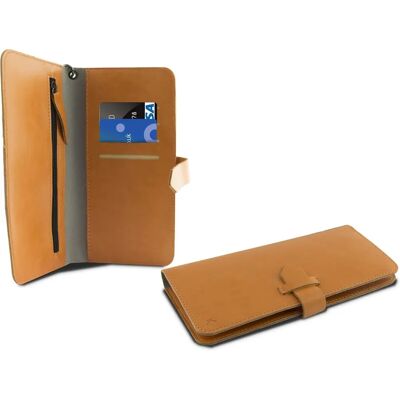 Coque portefeuille universelle KSIX BXFU14T5.5NJ 5,5" Orange - Publicité Coque portefeuille universelle KSIX BXFU14T5.5NJ 5,5" Orange - Publicité