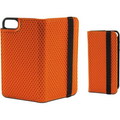 Étui Folio Ksix B0935FU89NJ iPhone 7 Orange - Publicité Étui Folio Ksix B0935FU89NJ iPhone 7 Orange - Publicité