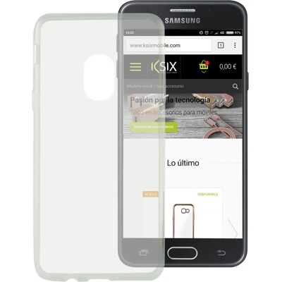 Ksix B8592FTP00 Transparante Telefoonhoesje - Smartphone Cover Ksix B8592FTP00 Transparante Telefoonhoesje - Smartphone Cover