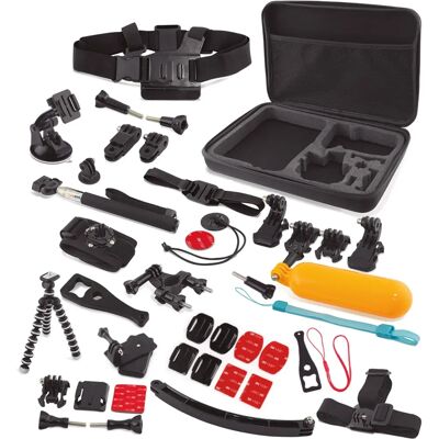 Acessórios para câmera esportiva Ksix BXGO23 - 38 peças Acessórios para câmera esportiva Ksix BXGO23 - 38 peças