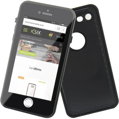 Capa à prova d'água Ksix B0935FW01 para iPhone 7/8 - Resistente a choques e água Capa à prova d'água Ksix B0935FW01 para iPhone 7/8 - Resistente a choques e água