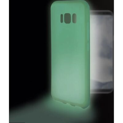 Custodia flessibile luminosa verde per Samsung Galaxy S8 Plus Custodia flessibile luminosa verde per Samsung Galaxy S8 Plus