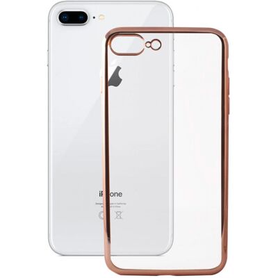 Coque Rose gold en TPU flexible pour iPhone 7+/8+ - Étui de téléphone - Publicité Coque Rose gold en TPU flexible pour iPhone 7+/8+ - Étui de téléphone - Publicité