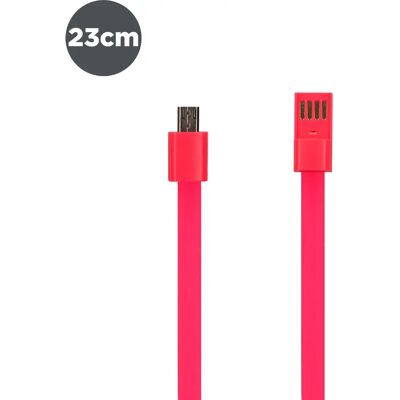 Contact L1740PULR Cavo Bracciale Micro-USB Rosa - Cavo USB Contact L1740PULR Cavo Bracciale Micro-USB Rosa - Cavo USB