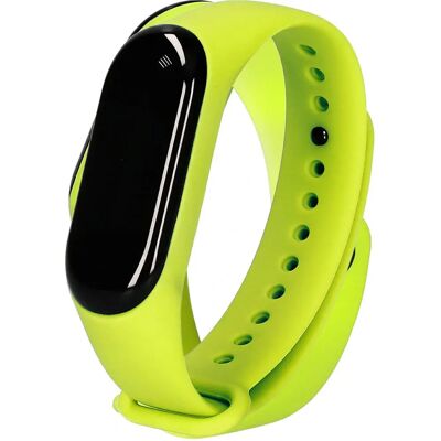Contact LXBAND6VL Bracelet d'Activité Vert en TPU - Accessoires Wearables Intelligents - Publicité Contact LXBAND6VL Bracelet d'Activité Vert en TPU - Accessoires Wearables Intelligents - Publicité