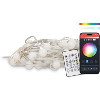 Ksix BXLEDST10MBU Smart Beleuchtung - RGB Bluetooth 10m LED-Streifen Ksix BXLEDST10MBU Smart Beleuchtung - RGB Bluetooth 10m LED-Streifen