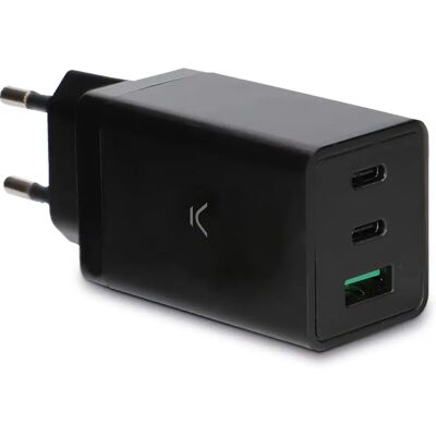 Ksix BXCD2C67MIN Black Fast Charger - Charger Ksix BXCD2C67MIN Black Fast Charger - Charger