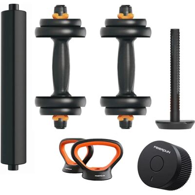 Zestaw Hantli i Kettlebell Xiaomi FED V2 Wielokolorowy 10 kg - Hantle i Kettlebell Zestaw Hantli i Kettlebell Xiaomi FED V2 Wielokolorowy 10 kg - Hantle i Kettlebell