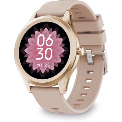 Smartwatch Ksix Globe 1,28" Różowy - Oksygen we krwi IP67 Smartwatch Ksix Globe 1,28" Różowy - Oksygen we krwi IP67