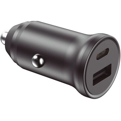 Caricatore Auto Contact - 20W Ricarica Veloce USB-C & USB-A Caricatore Auto Contact - 20W Ricarica Veloce USB-C & USB-A