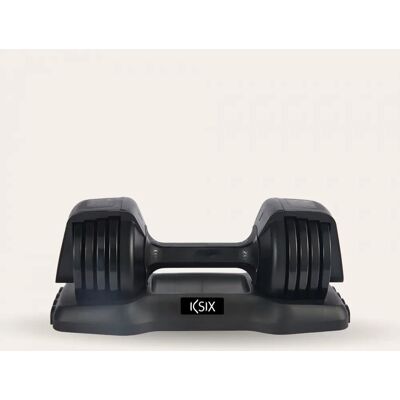 KSIX Adjustable Dumbbell - 11kg Compact Steel Exercise Weights KSIX Adjustable Dumbbell - 11kg Compact Steel Exercise Weights