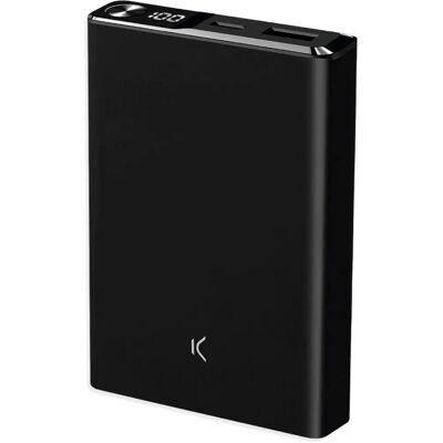 Ksix Powerbank 10000 mAh MagSafe kabelloses Laden Schwarz - Powerbank Ksix Powerbank 10000 mAh MagSafe kabelloses Laden Schwarz - Powerbank
