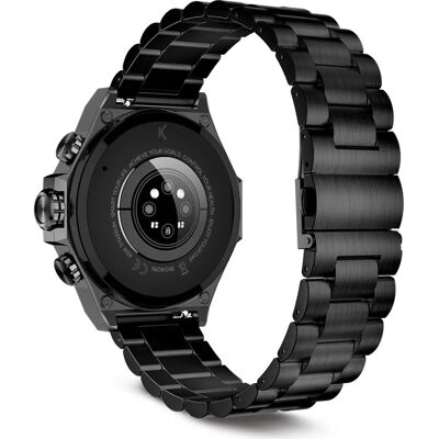 Montre connectée Ksix Titanium - AMOLED 1,43" - Noir - Sport & Appels - Publicité Montre connectée Ksix Titanium - AMOLED 1,43" - Noir - Sport & Appels - Publicité