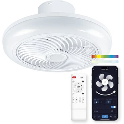 Ksix Siroco - Blanco - Ventilador de Techo Ksix Siroco - Blanco - Ventilador de Techo